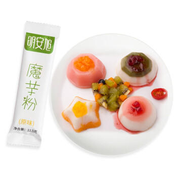 明安旭 纯化魔芋粉500g（12.5g*40）饱腹代餐粉50大卡营养早晚餐食品低 商品图3