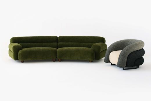 大信沙发 DX-SF2312四位 商品图1