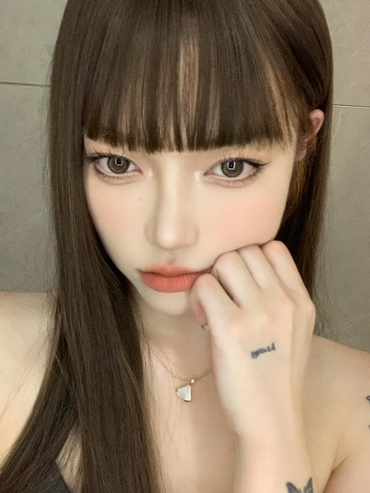 【中直径】HANCON-微笑弹珠黑--14.2mm【半年抛 0-800度 无525/575】 商品图3