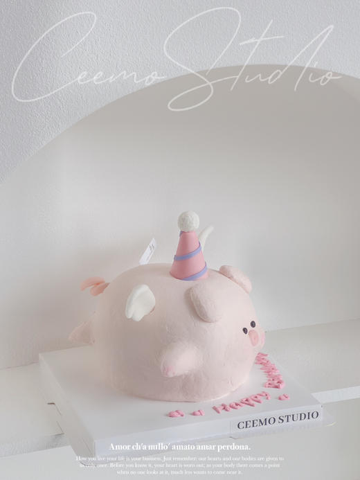 飞天许愿猪 3d立体蛋糕 商品图2