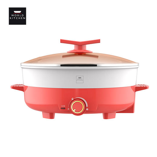 World Kitchen 多功能锅 家用电火锅料理锅鸳鸯锅电热锅电煮锅 电热锅 WK-HG4503/KZ 商品图2