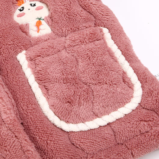 都市丽人眯雅佳法兰绒夹棉童装加厚款长袖长裤类家居服套装JH31A5 商品图2