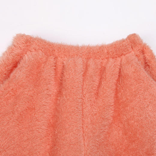 都市丽人眯雅佳长毛绒童装法兰绒厚款长袖长裤类家居服套装JH32A8 商品图7