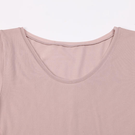 都市丽人轻暖保暖衣5至15度适穿无缝面料女士保暖衣薄款套装新年本命年红品LW3AA5 商品图4