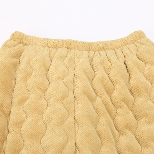 都市丽人法兰绒夹棉女士加厚款长袖长裤类家居服套装LH31G2 商品图7