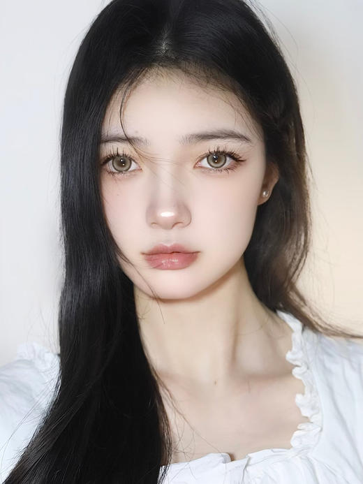 【中直径】HANCON-抹茶牛乳--14.5mm【半年抛 0-800度 无525/575】 商品图9