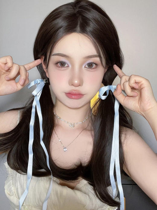 【月抛中直径】Rolalens-冰茶黑--14.2mm-【月抛 0-800度 无525/575】 商品图2