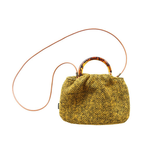 HUJI祤集Sunrise手提斜挎包插画经典人字纹 商品图3