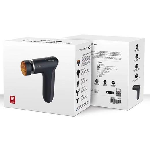 即刻Zikko 砭石远红外线温敷按摩仪 蓝牙智能 筋膜枪 商品图3