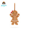 Jellycat 欢乐节庆姜饼露比 10cm 商品缩略图1