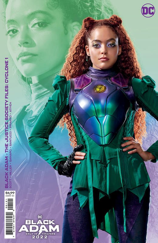 黑亚当 正义协会档案  鹰侠 Black Adam Justice Society Files Cyclone 商品图1