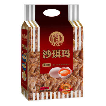 稻香村（DXC）糕点点心 休闲零食 中华老字号 沙琪玛454g（黑糖味） 商品图1