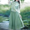 裁缝学苑AX112 中式斜襟立领汉服纸样女装改良旗袍半身裙样衣裁剪 商品缩略图5