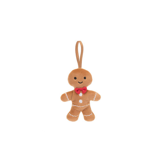 Jellycat 欢乐节庆姜饼弗雷德 10cm 商品图0