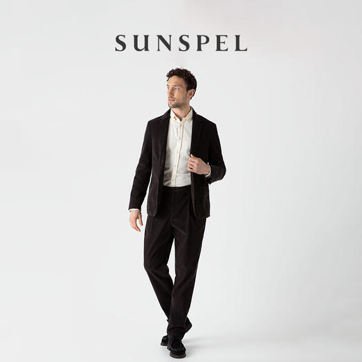 SUNSPEL秋冬男士灯芯绒无内衬西装夹克外套 商品图3