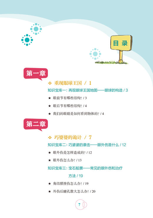 眼球王国保卫记 邵蕾 魏文斌眼科常见眼后节疾病知识科普 疾病成因临床表现检查方法处理原则注意事项9787117351812人民卫生出版社 商品图2