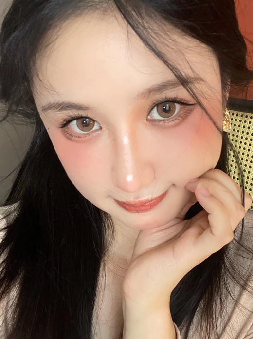 【月抛大直径】Rolalens-焦糖布蕾---14.5mm-【月抛 0-800度 无525/575】 商品图6