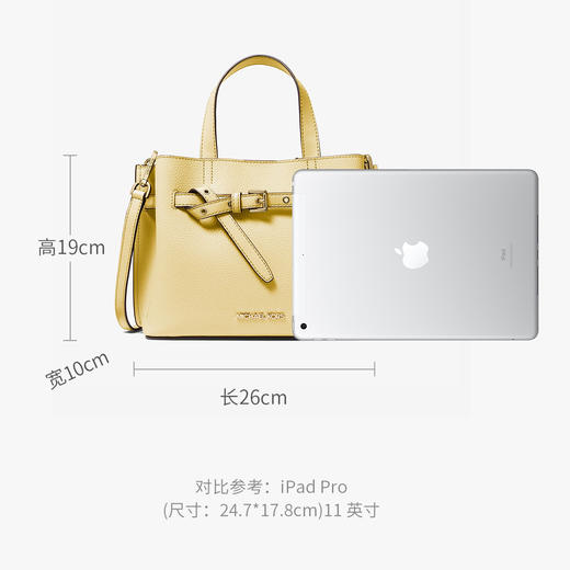 194900260517 迈克高仕MICHAEL KORS【全国联保】MK Emilia 小号荔枝纹手提单肩斜挎包包 商品图3