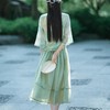 裁缝学苑AX112 中式斜襟立领汉服纸样女装改良旗袍半身裙样衣裁剪 商品缩略图2