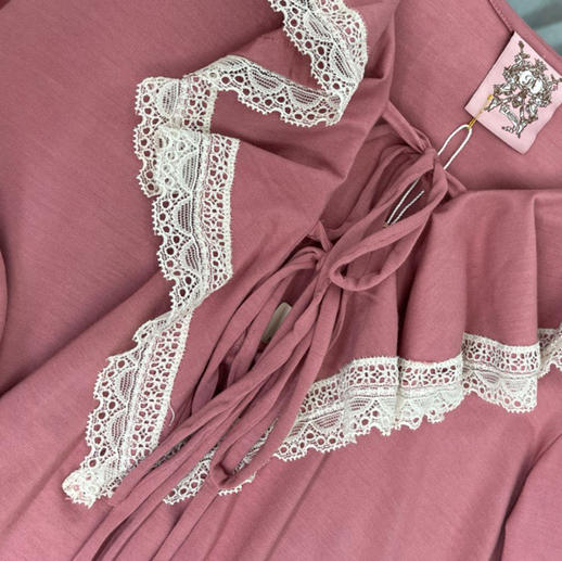 【9月14日上午11:00 兰精莫代尔睡裙 秒杀】法式宫廷 奥地利进口兰精莫代尔 居家传统 睡衣裙 商品图13