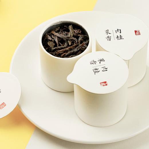 五虎 茶叶 肉桂 乌龙茶 武夷岩茶 小纸罐 茶饮 80g/罐 商品图3