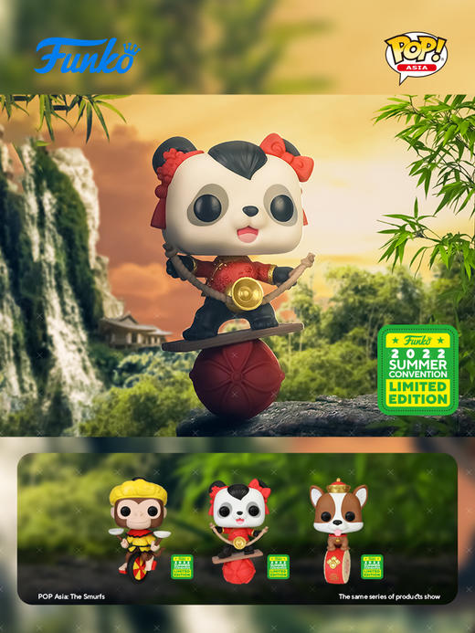 POP! Asia Chinese Acrobats Zhu Zhu 亚洲系列中国杂技竹竹限定款手办摆件 64316 商品图1