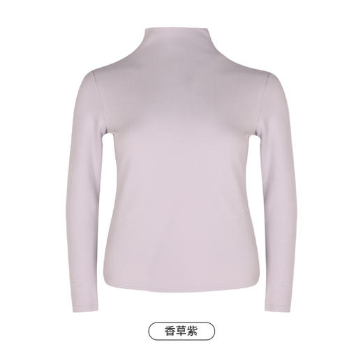 都市丽人舒暖保暖衣女负5至5度适穿暖肤绒中厚款单件保暖衣上衣秋衣LW3DA6 商品图9