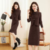 洋气新中式小西装马甲款，气质两件套连衣裙HR-YBER328 商品缩略图2