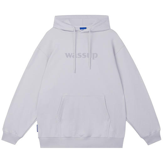 Wassup基础LOGO发泡印花连帽卫衣 商品图11
