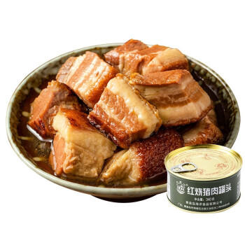 北戴河（BDH）红烧猪肉罐头340g即食熟食户外速食露营野餐下饭菜代餐中华老字号 商品图0