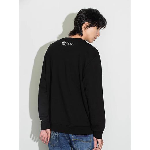 Lee宫廷文化“龙随型动”潮服22秋冬新品舒适版男卫衣LMT003642CST00FK11000/A01727 商品图1