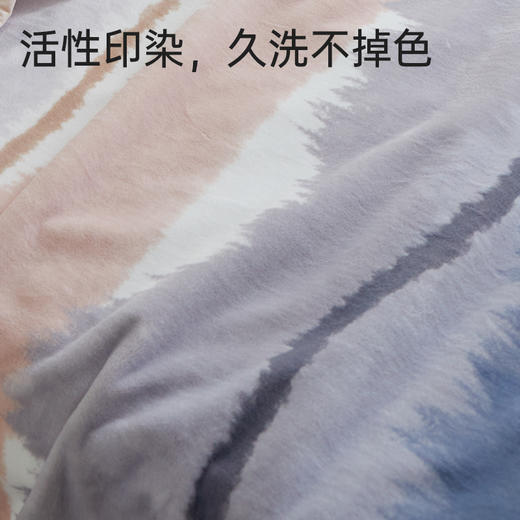 【明星商品】法兰绒印花保暖盖毯(忆江南-蓝) 商品图6