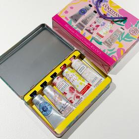 【品牌授权】欧舒丹春花烂漫润手霜五支装 5*30ml 男女补水保湿滋润秋冬润手霜套装 乳木果、玫瑰之心、橙花、樱花、云中月桂