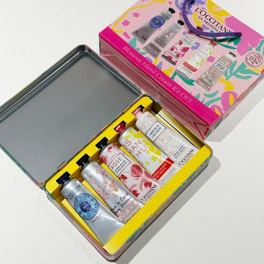 【品牌授权】欧舒丹春花烂漫润手霜五支装 5*30ml 男女补水保湿滋润秋冬润手霜套装 乳木果、玫瑰之心、橙花、樱花、云中月桂 商品图0