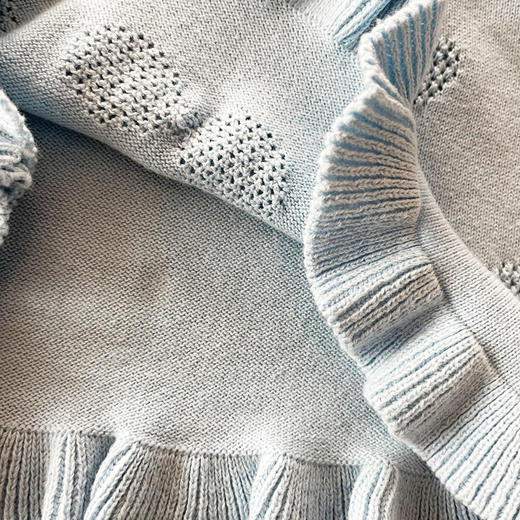 棉果果春秋款女童纯棉线套头毛衫M122160218064 商品图3