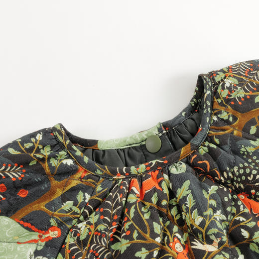 【马克珍妮 芦芙】秋冬装 森林奇遇记夹棉A版连衣裙 231612 商品图2