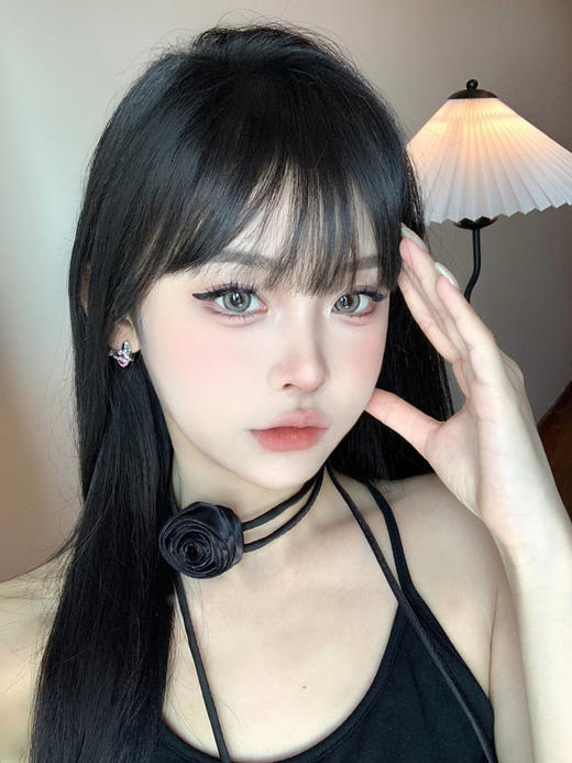 【中直径】HANCON-抹茶牛乳--14.5mm【半年抛 0-800度 无525/575】 商品图1