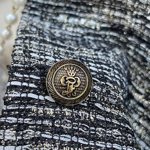 ST.SANLI【成衣系列】高级小香风极简廓形的短袖外套GA123A26 商品图4