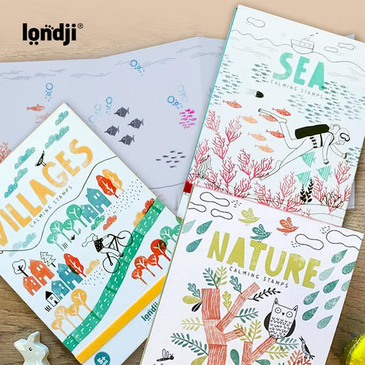 西班牙 Londji 村庄主题 创意印章 推荐年龄5岁 AC013U 商品图2