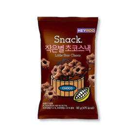 HEYROO 巧克力味五角星甜甜圈90g