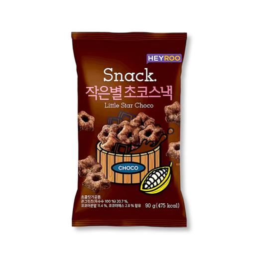 HEYROO 巧克力味五角星甜甜圈90g 商品图0