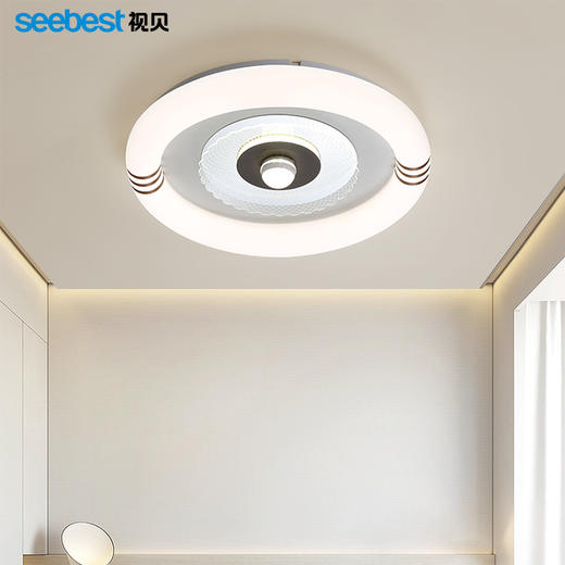 星环圆-卧室灯(智能离线语音控制) 商品图0