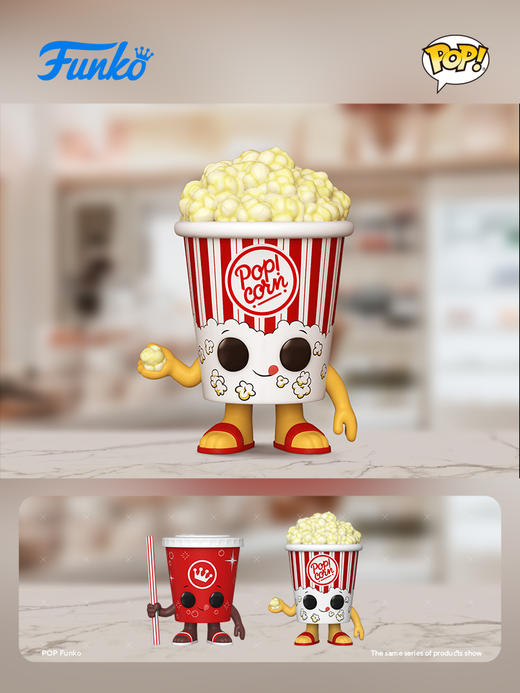 Funko POP! Popcorn bucket 原创系列电影院爆米花桶手办摆件 64071 商品图1