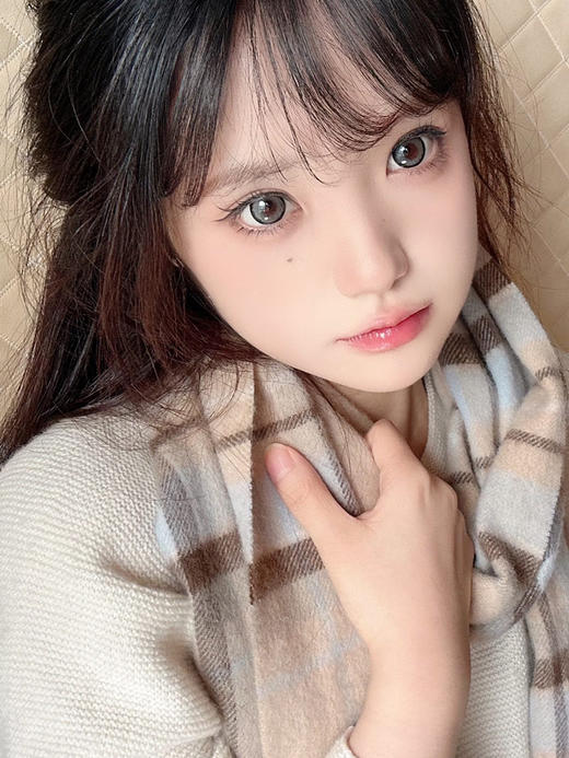 【月抛大直径】Rolalens--布朗灰--14.5mm-【月抛 0-800度 无525/575】 商品图1