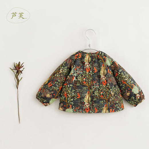 【马克珍妮 芦芙】秋冬装 森林奇遇记夹棉圆领衬衫 231601 商品图1