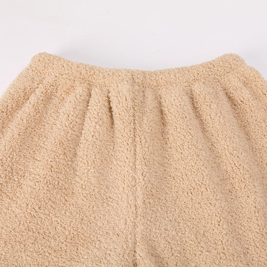 都市丽人生活家居女士睡衣生活居家双面玉晶绒法兰绒厚款长袖长裤类家居服套装LH31K1 商品图4