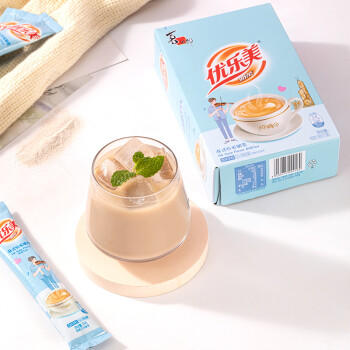 优乐美低糖奶茶粉19gx10条香草味 早餐代餐下午茶 速溶袋装冲泡饮料 商品图3