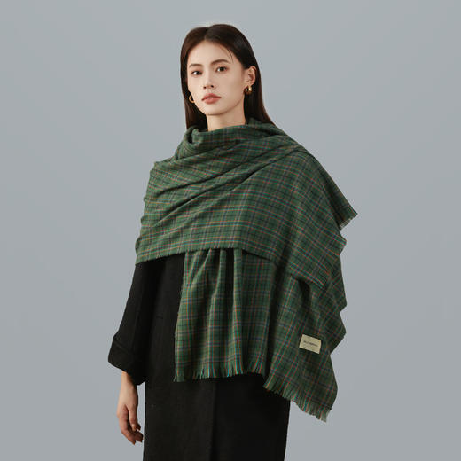 秋冬季【韩系复古格子围巾】格子围巾披肩  加厚保暖围脖  时尚百搭 商品图1