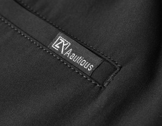 半身缘男裤 秋季半松紧腰微弹四面弹宽松版商务休闲裤333 商品图13