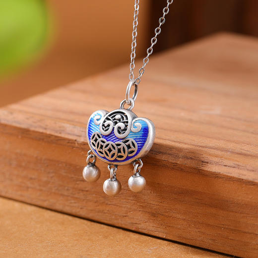 【钱缘】S999银足银元宝铜钱吊坠【CW-DZ05977】 商品图1